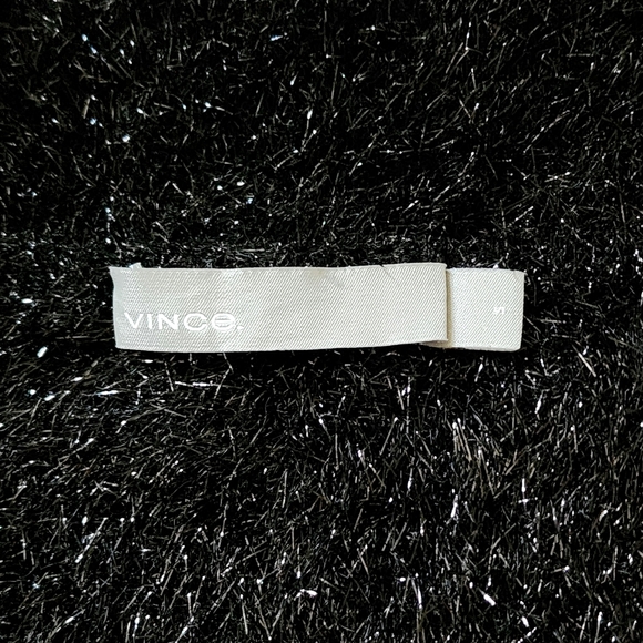 S Vince Boxy Metallic Knit Pullover - Picture 8 of 9